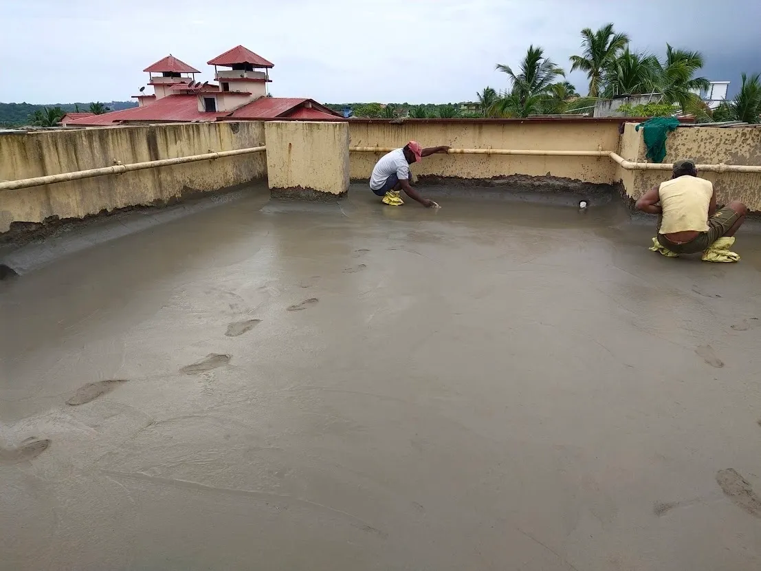 Plaster base application